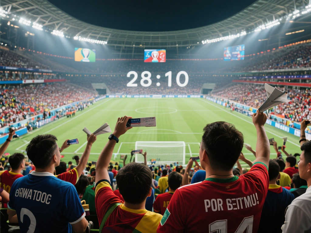 世界杯倒计时活动全球启动，气氛渐入高潮